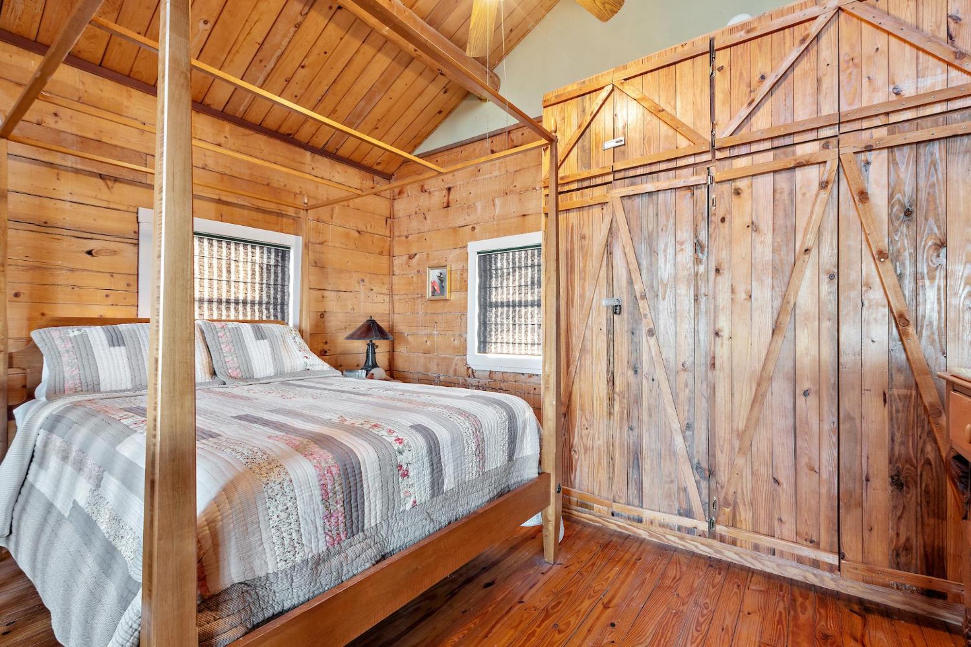 Mighty Oak Log Cabin Fredericksburg Exterior foto